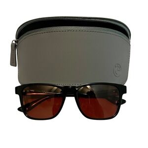 BMW BW0032 Men's Polarized Mirrored Sunglasses Black 55-16-145 NWT